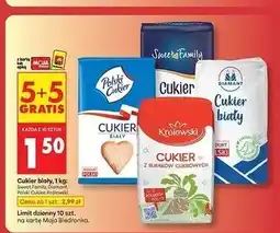 Biedronka Cukier z buraków cukrowych Królewski oferta