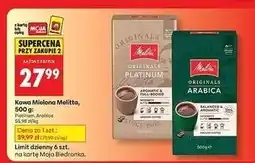 Biedronka Kawa platinum Melitta oferta