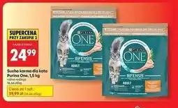 Biedronka Karma dla kota adult kurczak i pełne ziarna Purina One oferta