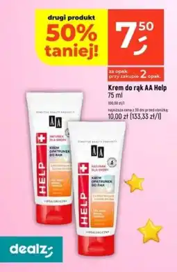 Dealz Krem do rąk AA Help oferta