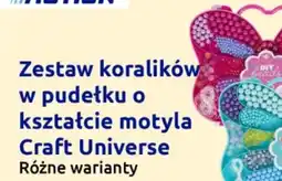 Action Zestaw koralików w pudełku o kształcie motyla Craft Universe oferta