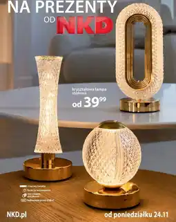 NKD Kryształowa lampa stołowa oferta