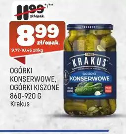 Społem Ogórki konserwowe Krakus oferta