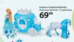 NKD Zestaw z księżniczką lodu i karocą z koniem oferta