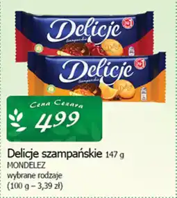 Cezar Delikatesy Delicje szampańskie mondelez oferta