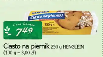 Ciasto na piernik henglein