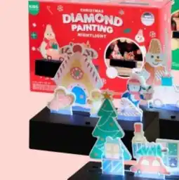 Action Diamentowe malowanie: lampka świąteczna Kids Kingdom oferta