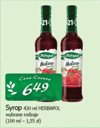 Cezar Delikatesy Syrop herbapol oferta