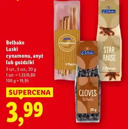 Lidl Laski cynamonu Belbake oferta
