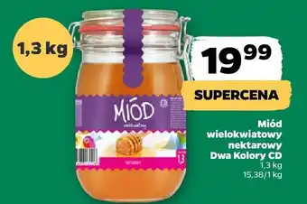 Miód wielokwiatowy nektarowy Dwa Kolory CD