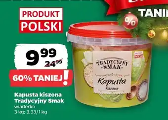 Kapusta kiszona Tradycyjny Smak