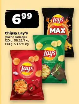 Netto Chipsy Lay's (różne rodzaje) oferta