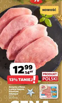 Netto Sznycle z fileta z piersi indyka Premium drobiowi Sztuka Mięsa oferta