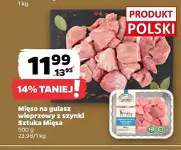 Netto Mięso na gulasz wieprzowy z szynki Sztuka Mięsa oferta