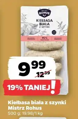 Netto Kielbasa biała z szynki Mistrz Rohus oferta