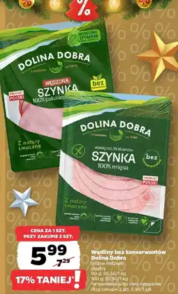 Netto Wędliny bez konserwantów Dolina Dobra oferta