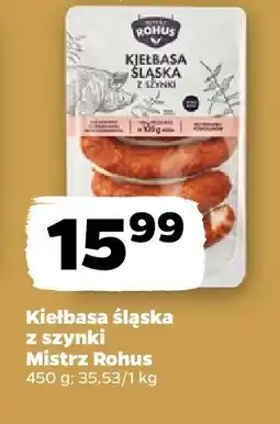 Netto Kielbasa śląska z szynki Mistrz Rohus oferta