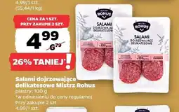Netto Salami dojrzewające delikatesowe Mistrz Rohus oferta