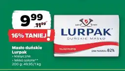 Netto Masło duńskie Lurpak klasyczne, lekko solone oferta