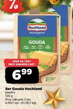 Netto Ser Gouda Hochland plastry oferta