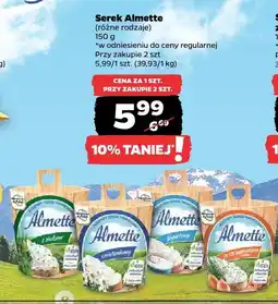 Netto Serek Almette różne rodzaje oferta