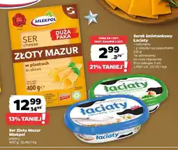 Netto Serek śmietankowy Łaciaty naturalny z cebulą i szczypiorkiem oferta