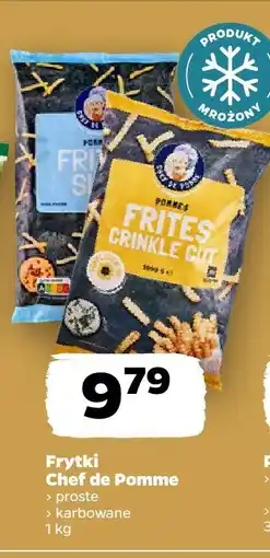 Netto Frytki Chef de Pomme proste karbowane oferta