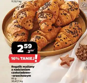 Rogalik maślany z nadzieniem czekoladowo-orzechowym Netto