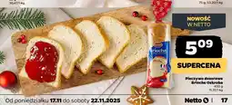 Netto Pieczywo deserowe Brioche Oskroba oferta
