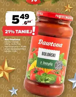 Netto Sos Dawtona Boloński z bazylią (różne rodzaje) oferta