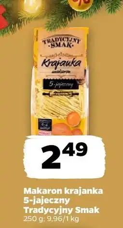 Netto Makaron krajanka 5-jajeczny Tradycyjny Smak oferta