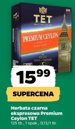 Netto Herbata czarna ekspresowa Premium Ceylon TET oferta