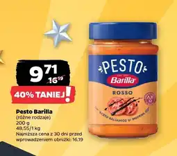 Netto Pesto Barilla różne rodzaje oferta