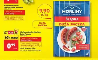 Kiełbasa śląska Morliny Duża Paczka