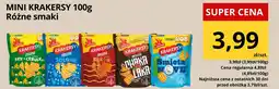 Supeco Krakersy mini 100g różne smaki oferta