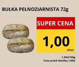 Supeco Bułka pełnoziarnista 72g Supeco oferta