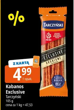 E.Leclerc Kabanos Exclusive Premium Tarczyński oferta
