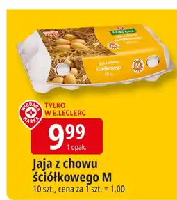 E.Leclerc Jaja z chowu ściółkowego M Leclerc oferta