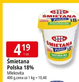 E.Leclerc Śmietana Polska 18% Mlekovita oferta