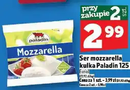 Topaz Ser mozzarella kulka Paladin 125 g oferta