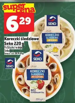 Topaz Koreczki śledziowe Seko 220 g oferta