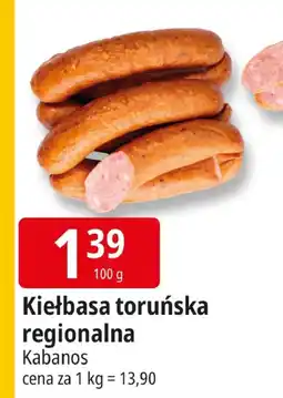 E.Leclerc Kiełbasa toruńska regionalna Kabanos oferta
