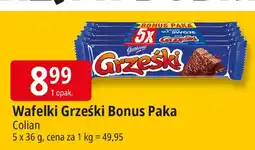 E.Leclerc Wafelki Grzeski Bonus Paka Colian oferta
