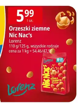 E.Leclerc Orzeszki ziemne Nic Nac's Lorenz oferta