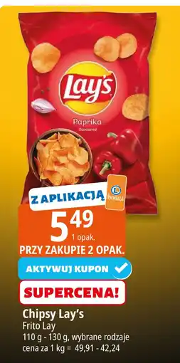 E.Leclerc Chipsy Lay's Frito Lay oferta