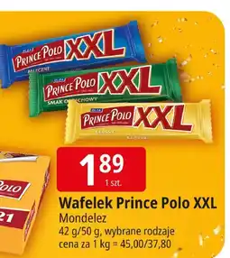 E.Leclerc Wafelek Prince Polo XXL Mondelez oferta