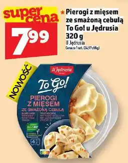 Topaz Pierogi z mięsem ze smażoną cebulą To Go! u Jędrusia 320 g oferta