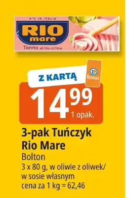 E.Leclerc 3-pak Tuńczyk Rio Mare Bolton oferta