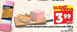 Topaz Szynka eksportowa z piersi kurczaka 100 g Krakus oferta