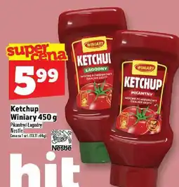 Topaz Ketchup Winiary 450 g Pikantny Łagodny Nestle oferta